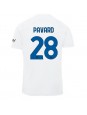 Inter Milan Benjamin Pavard #28 Replika Borta Kläder 2023-24 Kortärmad